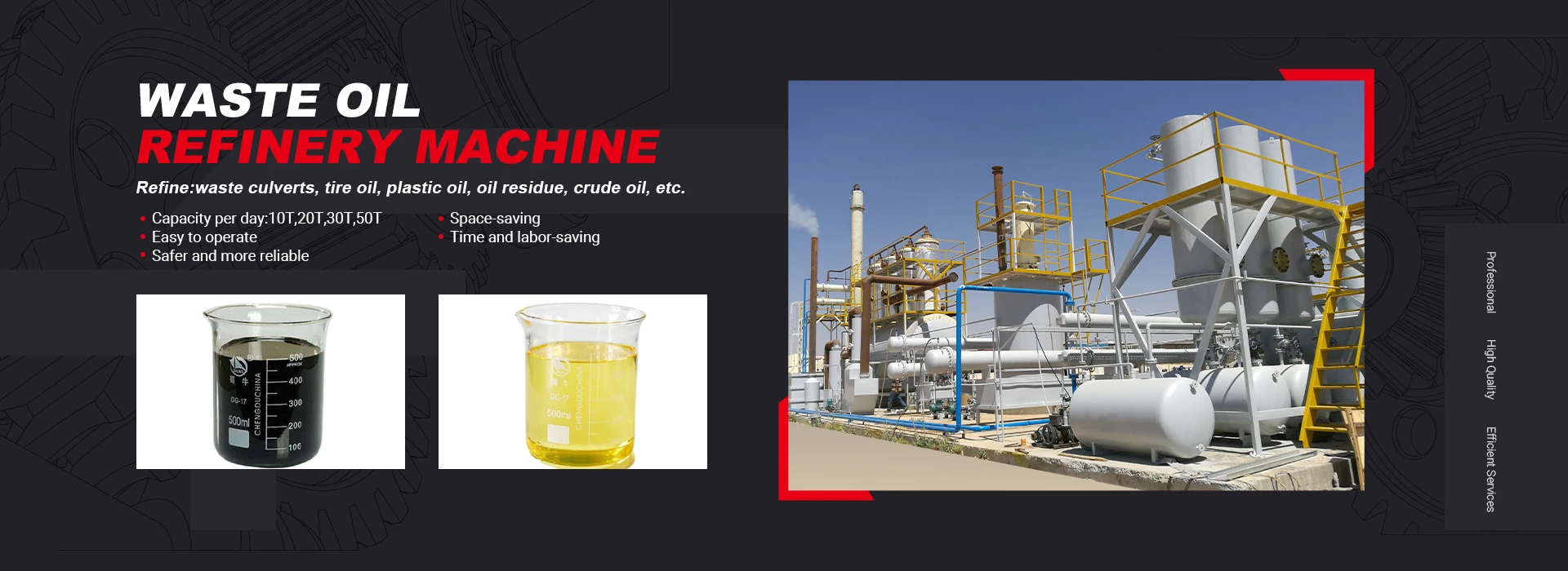 Waste Oil Refinery Machine